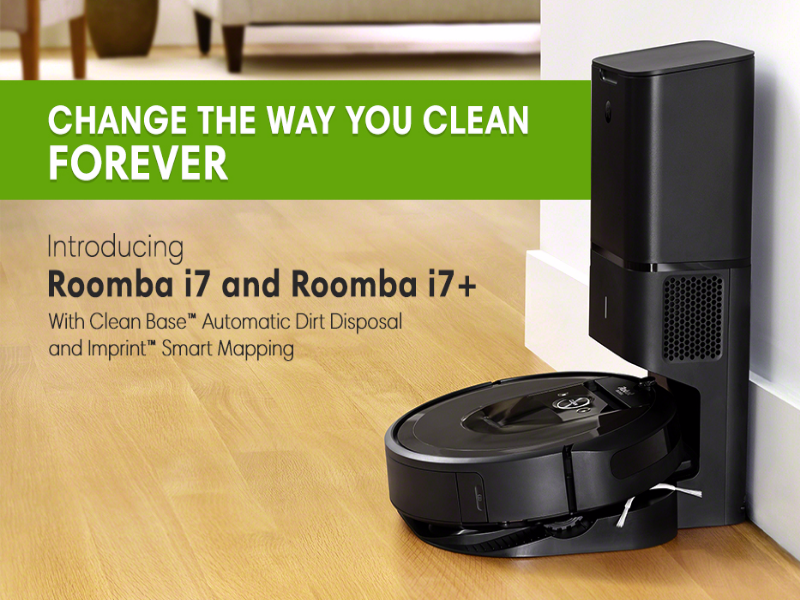 Roomba i7: can you change the charging station's location